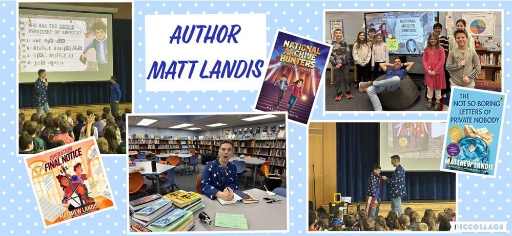  Author Visit - Matt Landis